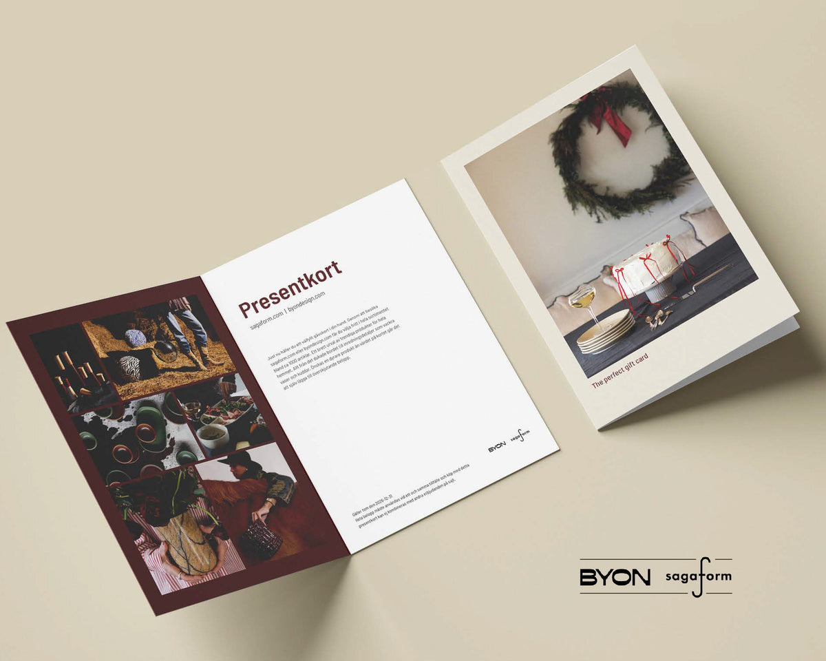 Sagaform & Byon Presentkort – 600
