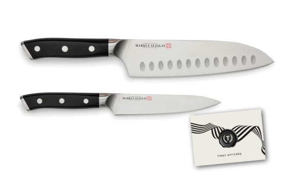 TINGS Gåvokort + Markus Aujalays Japanska knivset 2-delar